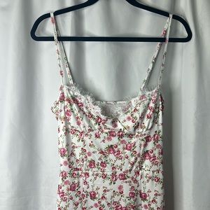 Floral Spaghetti Strap Dress